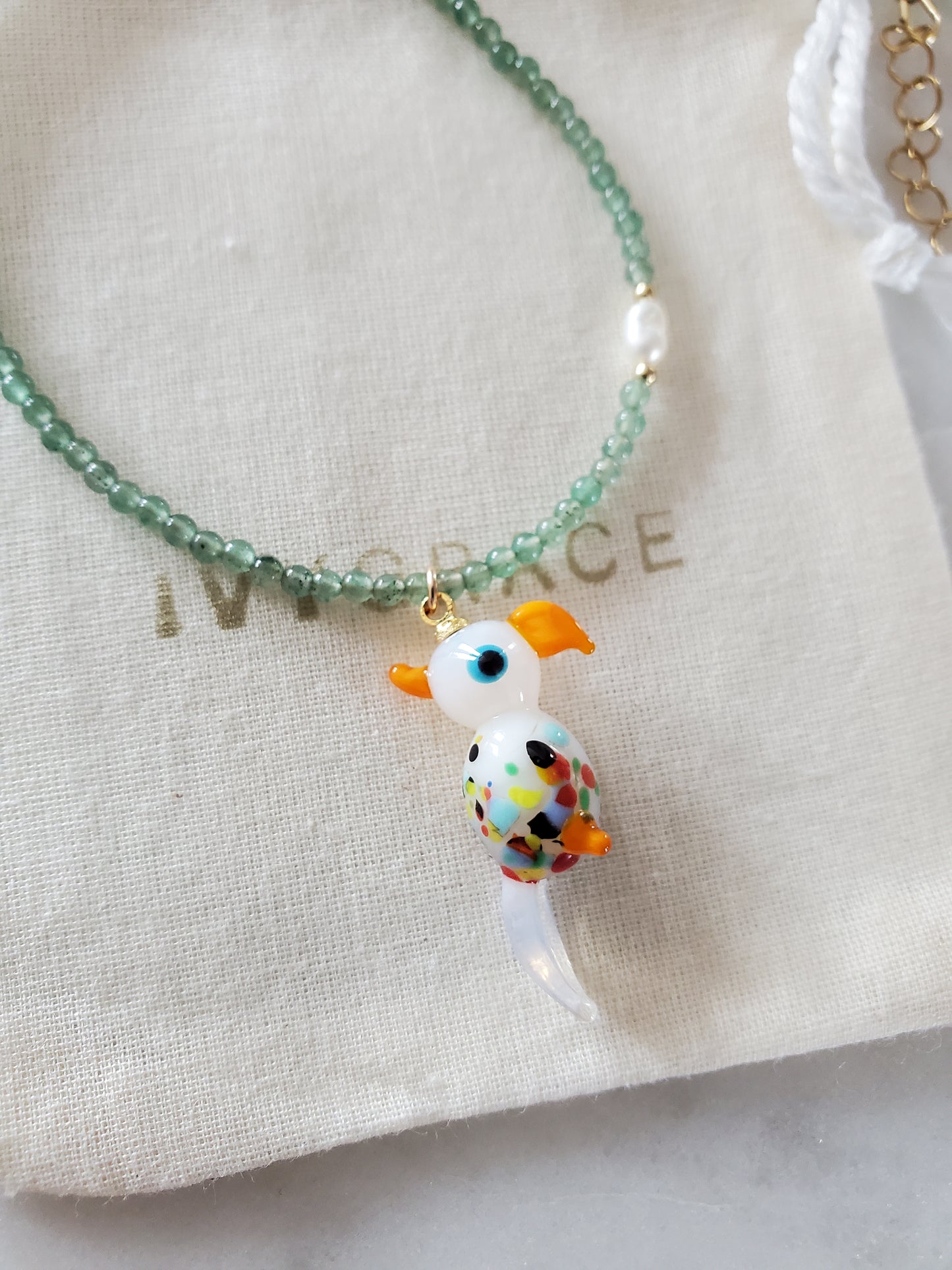 Parrot Pendant Necklace