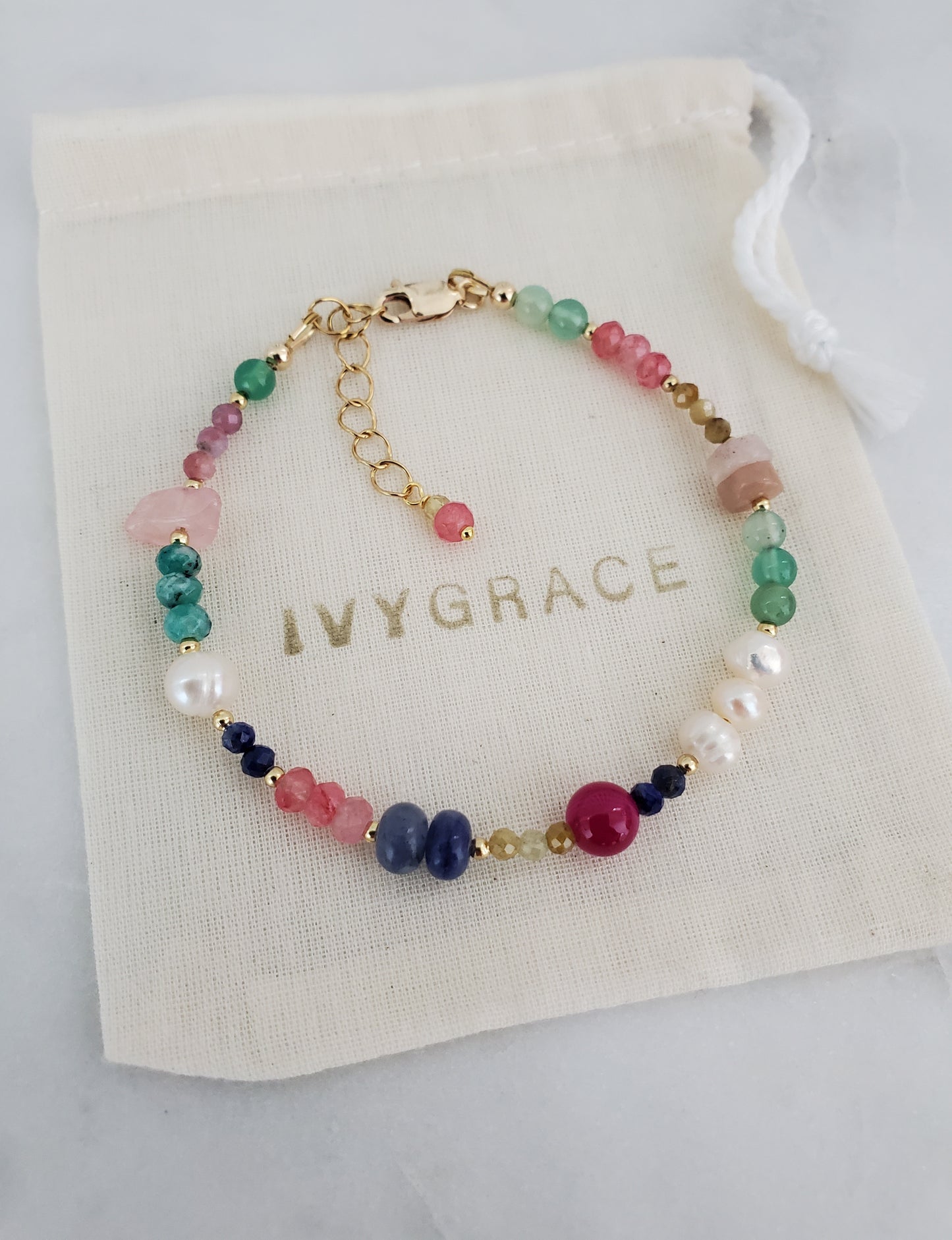 Berry Mix Gemstone Bracelet