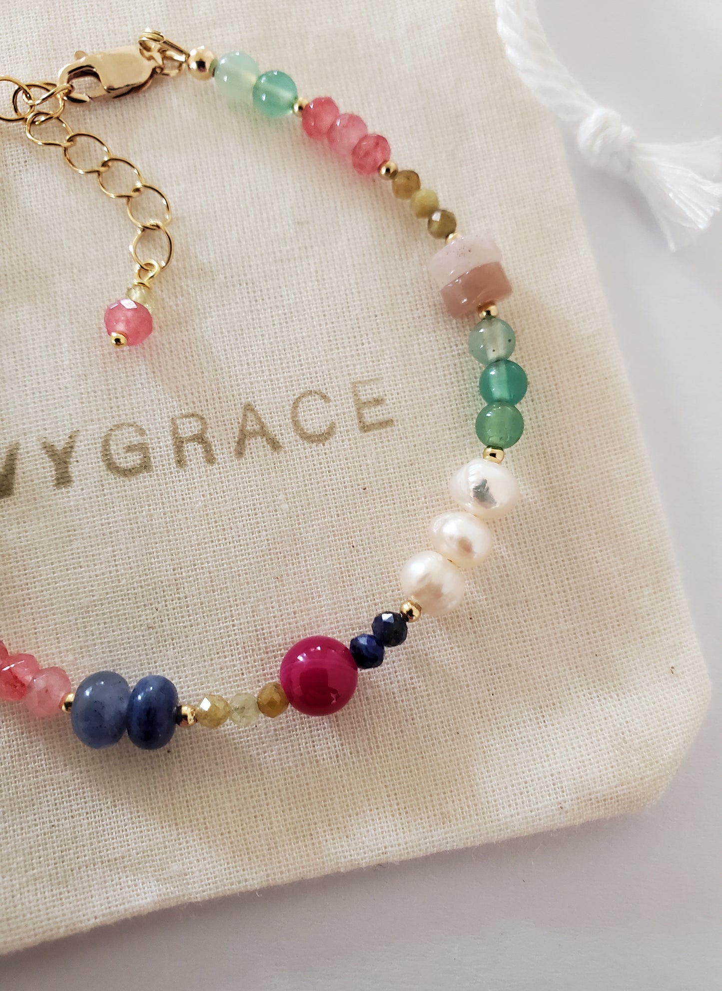 Berry Mix Gemstone Bracelet