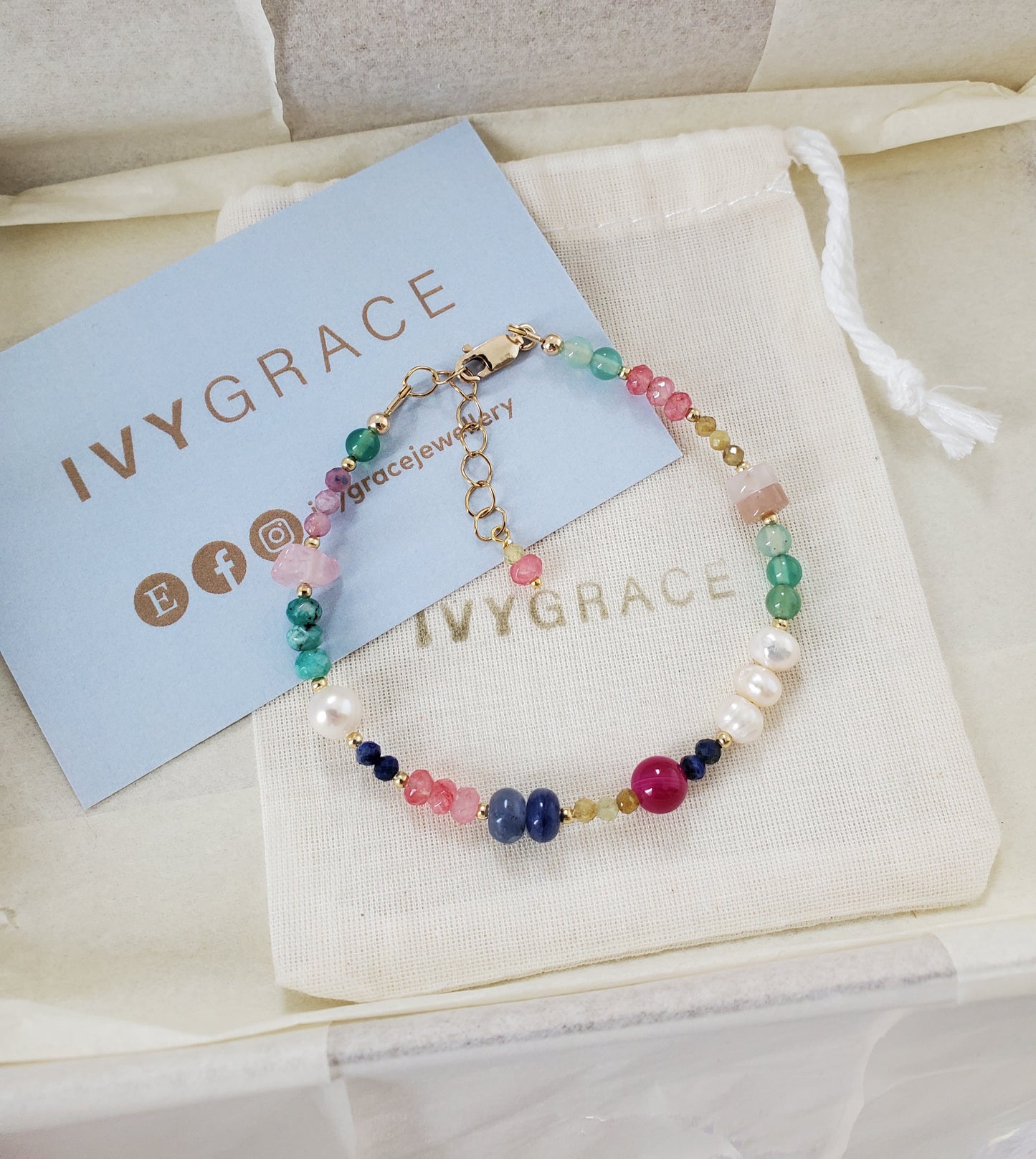 Berry Mix Gemstone Bracelet