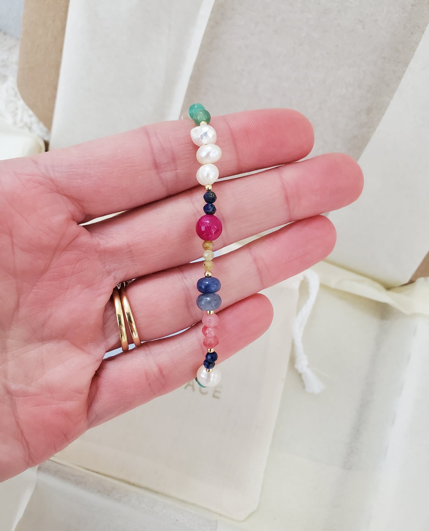 Berry Mix Gemstone Bracelet
