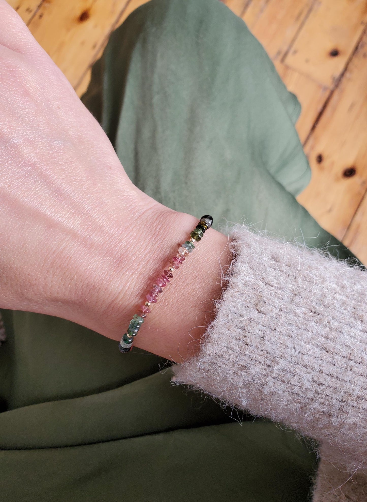 Tourmaline Gemstone Bracelet
