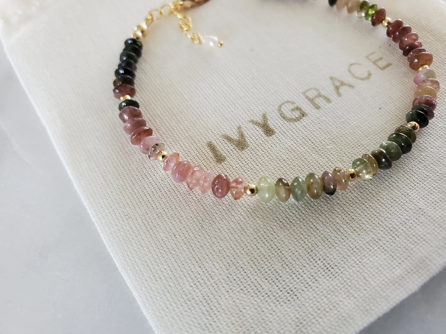Tourmaline Gemstone Bracelet