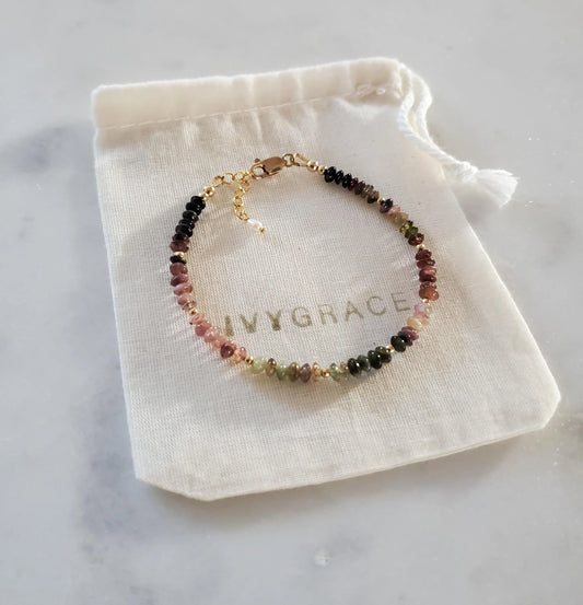 Tourmaline Gemstone Bracelet