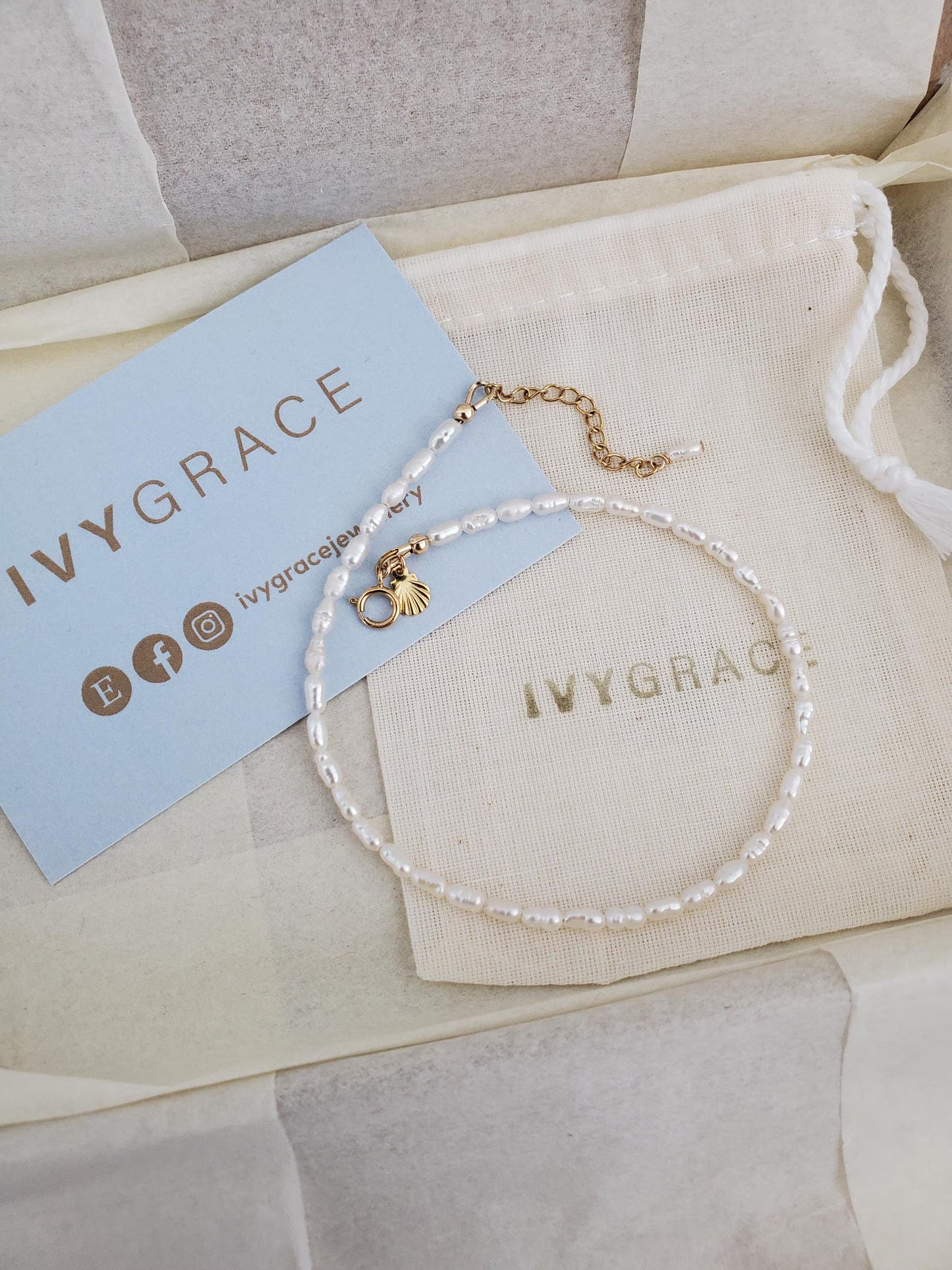 Freshwater Pearl Anklet